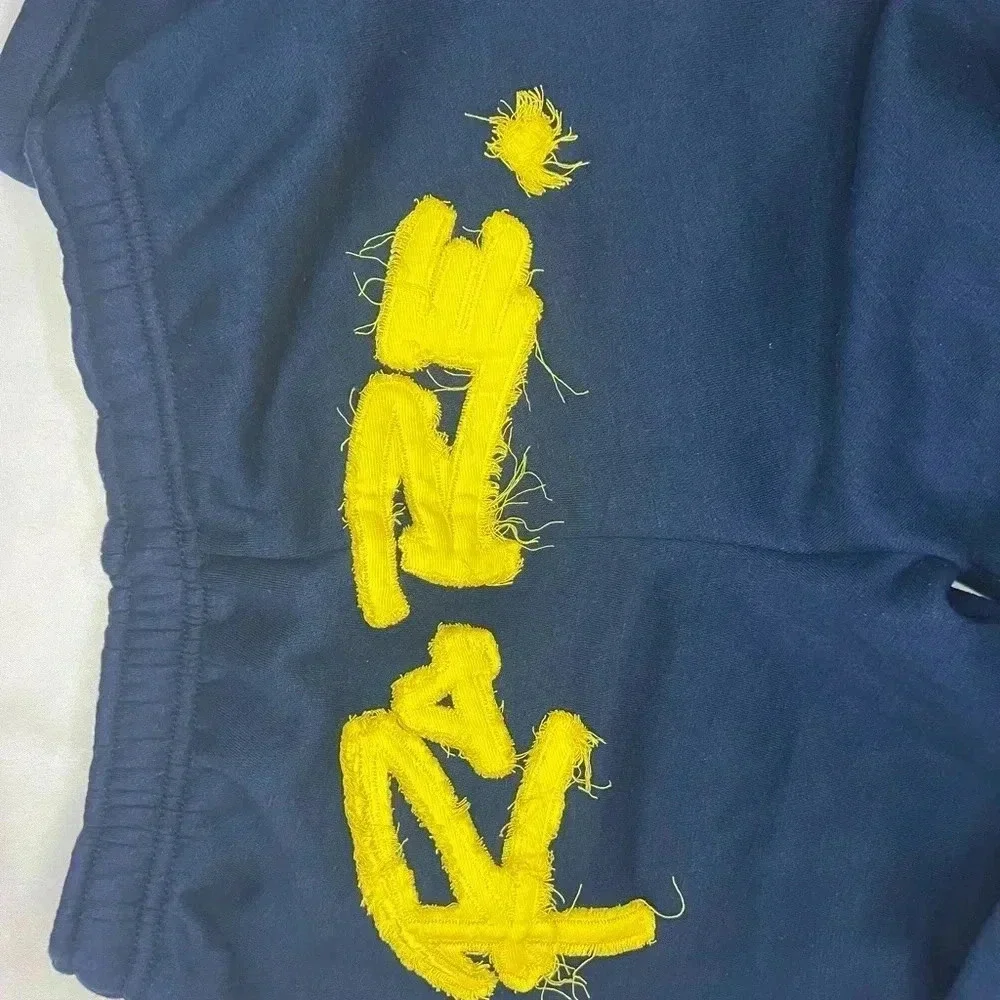 RARE By Rikki Andrea Navy Distress Low Rise Pants ina size Small, NO LONGER MADE - Picture 4 of 9